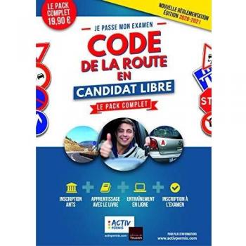 Code de la route 2020-2021 en candidat libre