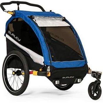 Burley Old School Blue Cycle Trailer – D'lite Unisex Model