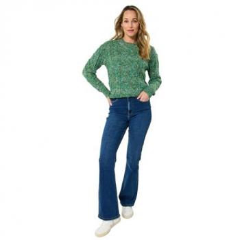 Fils jumelles de laine verte Joe Brown