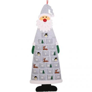 Winter Wonderland Felt Santa Calendar