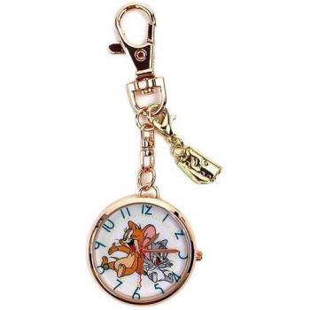 Reloj de Bolsillo Femenino Tom y Jerry TAJ003-3 Oro Rosa