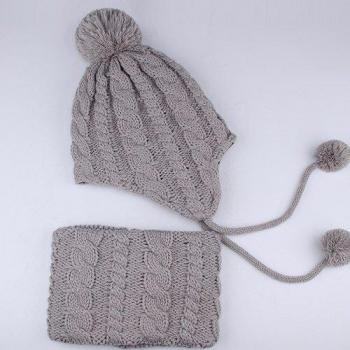 FURTALK Kids Warm Beanie and Scarf Set