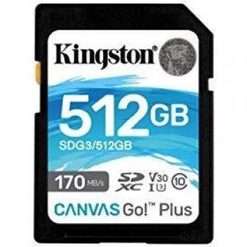 Kingston SDG3/512GB Mikro-SD-Speicherkarte mit Adapter