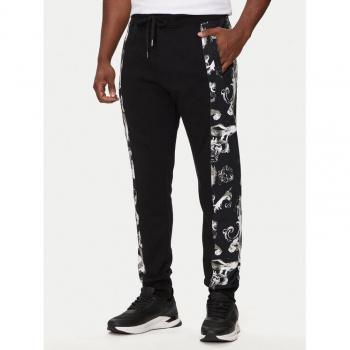 Pantalon casual noir Watercolor Couture