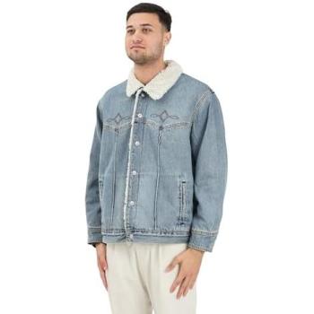 Levi’s 002WX-0001: Herren-Western Trucker Jacke, blau, XL, Lässig, Baumwolle & Denim