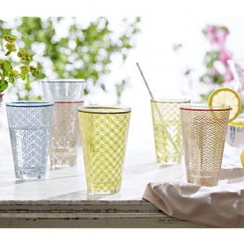 Klassische Retro‑Gläser – 6‑teiliger Farbbaukasten