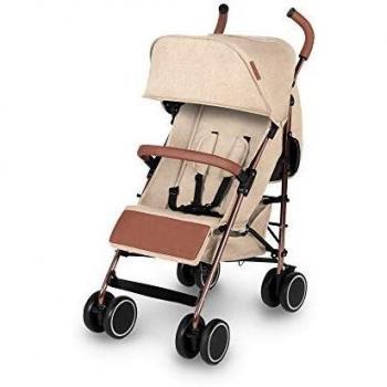 Compact Breeze Stroller by Ickle – Rose Gold Frame, Sand Finish