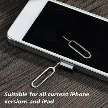 Herramienta de Expulsión de SIM Metálica para iPhone 5, 5S, 4, 4S y 3GS