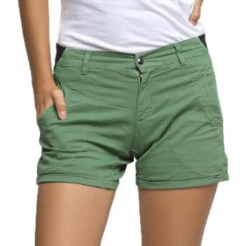 Outdoorschön: Bavella Short XS, Grün – Damenmodell von Looking For Wild