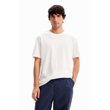 T-shirt Desigual blanc avec coutures XXL pour homme
