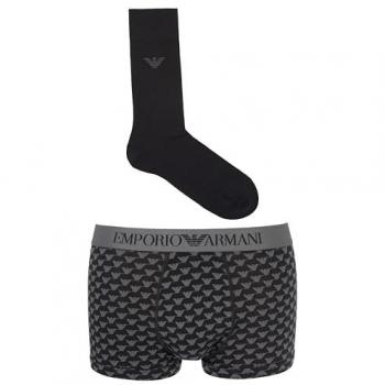 Conjunto de Calzoncillos Bóxer y Calcetines Emporio Armani, Hombre, Talla S