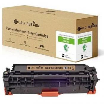 G&G Ersatztoner für HP und Canon 304A, 305X, 312X, 718K in Schwarz