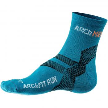Leuchtblaue Running‑Socke AF‑S