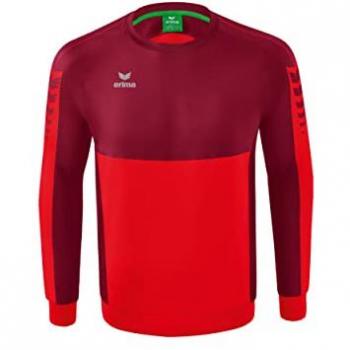Erima Six Wings Sweatshirt Rot XL – Unisex