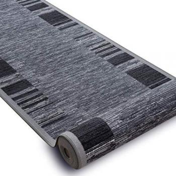 Grey Adagio Anti-Slip Runner 110x140 cm