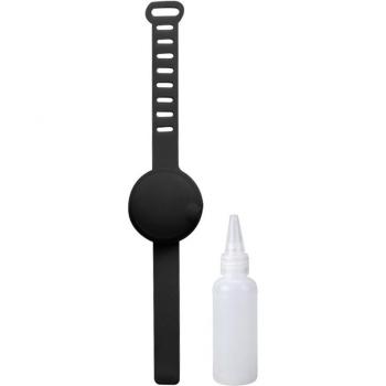 Bracelet en silicone distributeur de gel désinfectant 15ML