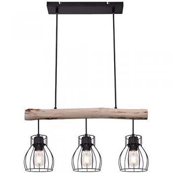 Luminaire Suspendu Rétro 3 Flammes