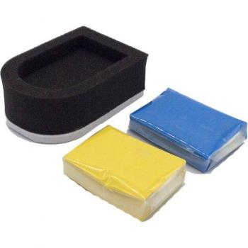 2pcs Magic Clay Bar Detailing Tools with Sponge Applicator