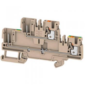 Bloc de connexion transversal 2 étages – Weidmüller 1548130000 – 5,1 mm ressort gris (x50)