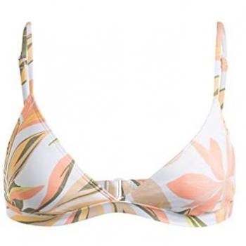 Roxy Top Bikini Fisso Classico Bianco S