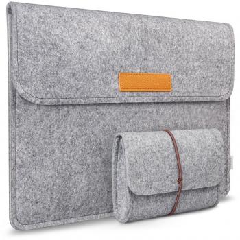 Inateck Soft-Case für Surface 3 – Filzschutz, Grau