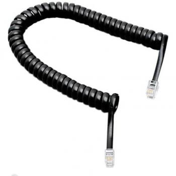 Cable de Telefono Negra 5.7 ft