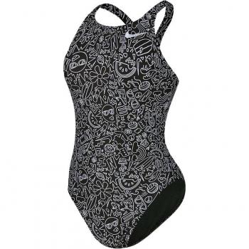 Badeanzug Damen Nike Hydrastrong Multi Print