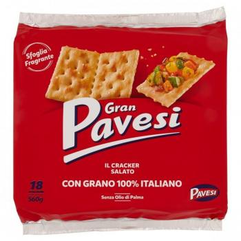 Gran Pavesi Snack Crackers (560g)