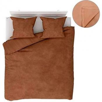 Parure de lit VidaXL 5 pièces – Couette et accessoires beige