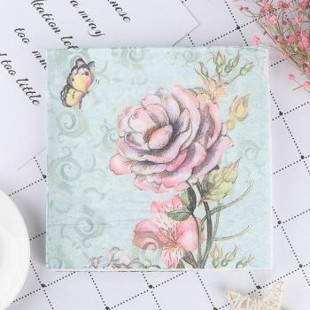 Lot de 20 serviettes en papier pour décoration DIY