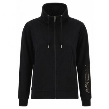 Felpa con zip intera