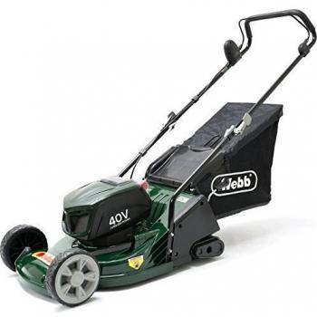 Webb Cordless Lawn Mower WERR17LIP Li-ion 4.0Ah Mulching 43cm