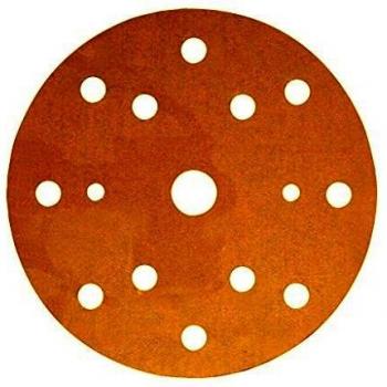 Disco de Lijado 3M 255P Hookit, 150 mm, 15 agujeros, P80