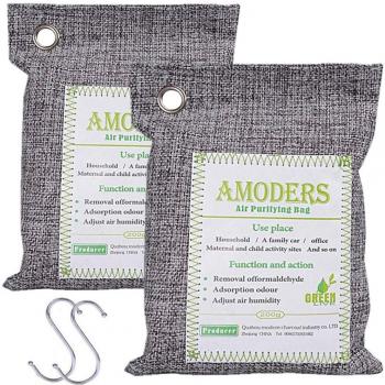 Sac absorbant les toxines au charbon de bambou Blueprint PX, 200 g, 2 crochets