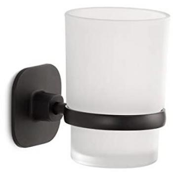 Estuche de Cepillos Vidrio Mate Negro