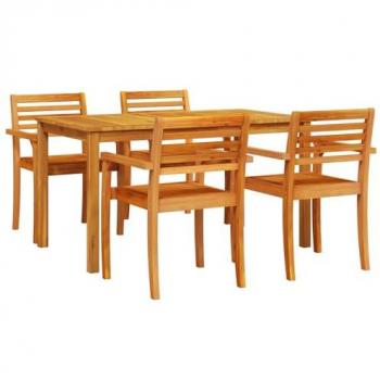 Mesa y sillas Acacia 5p