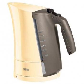 Cafetera Eléctrica Braun WK-300 con Tapa de Vidrio Templado