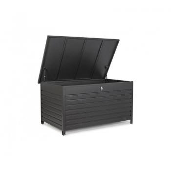 Bizzotto Gartentruhe Atlantic aus Aluminium 155 cm, Anthrazit