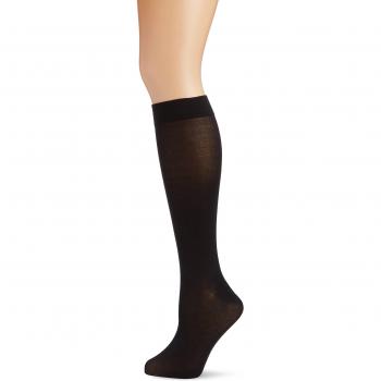 KUNERT Women’s 100DEN Black Knee‑High Athletic Socks (US 7)
