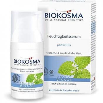 Biokosma Sensitive Gesichtspflege mit BIO-Zitronenmelisse 30 ml