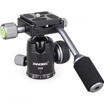 Tête de trépied INNOREL D30 pour reflex numérique avec poignée