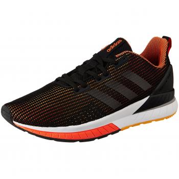 Core Black + Hi‑Res Orange Adidas Questar TND Training Shoes for Men (UK 7.5, EU 41 ⅓)