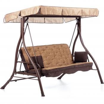 Dondolo Zanzibar M0493 3 Posti in Ferro