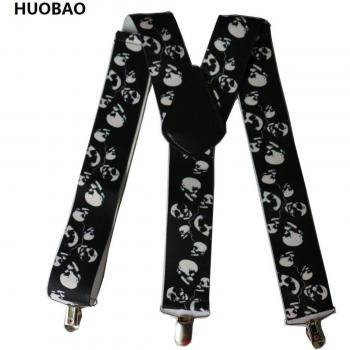 Aro Negro Punk Calavera