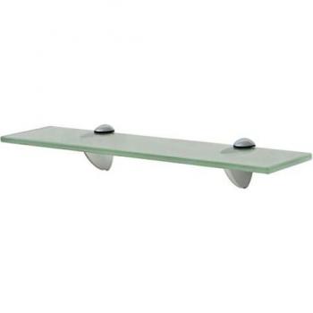Vidaxl Floating Tempered Glass Shelf 40x10 cm