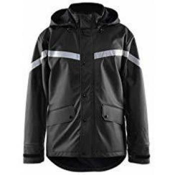 BLAKLÄDER® Unisex‑Jacke 4305 – Schwarze Level‑2 Regenlage 3XL