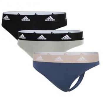 Adidas Sportswear Tanga Aktive Komfort Baumwolle (3-St) Unterwäsche Tanga