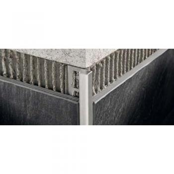 Profilo projolly square h 10 mm acciaio inox lucido barra 2,7 ml