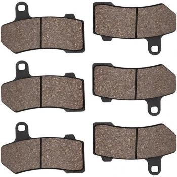 Front and Rear Brake Pads for Harley VRSCDX Night Rod Special