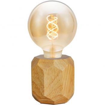Pauleen Woody Sparkle Lamp Light Wood